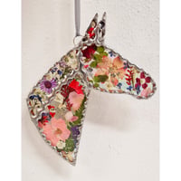 Real Flower Horse Head