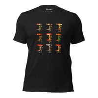 Skeletons Gone Wild Unisex t-shirt