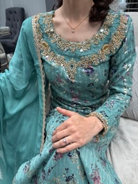 Image 4 of Floral Teal