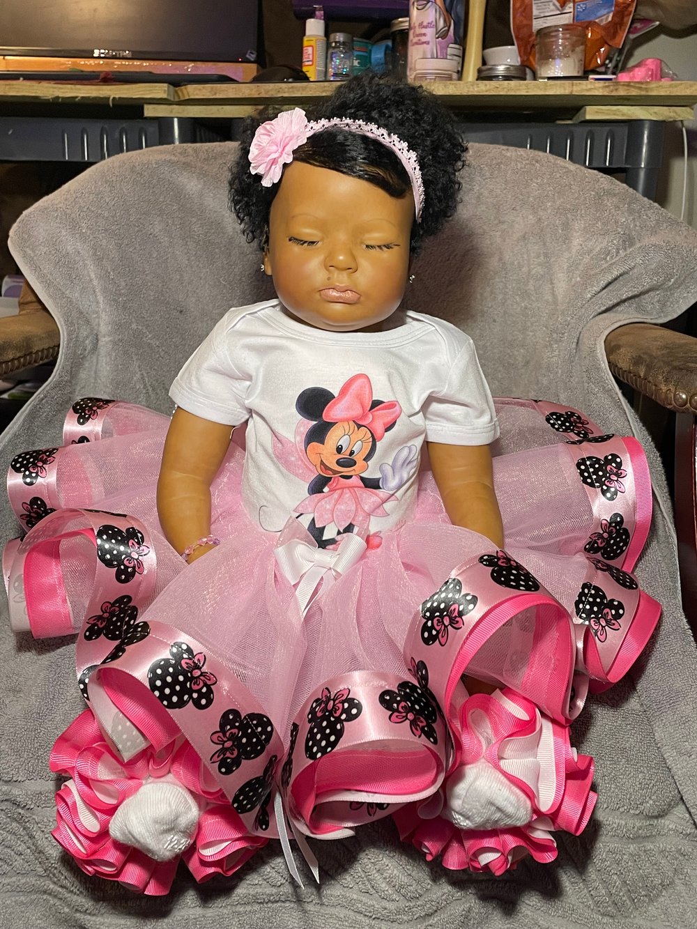 19” Reborn Pageant Princess Baby Girl Doll