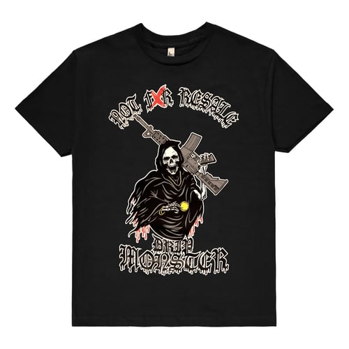 Image of Drip Monster Black T-Shirt