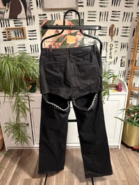 Image 1 of AKIRA rhinestone jeans 