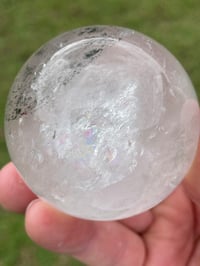 Image 8 of Garden Quartz Crystal Sphere #1480