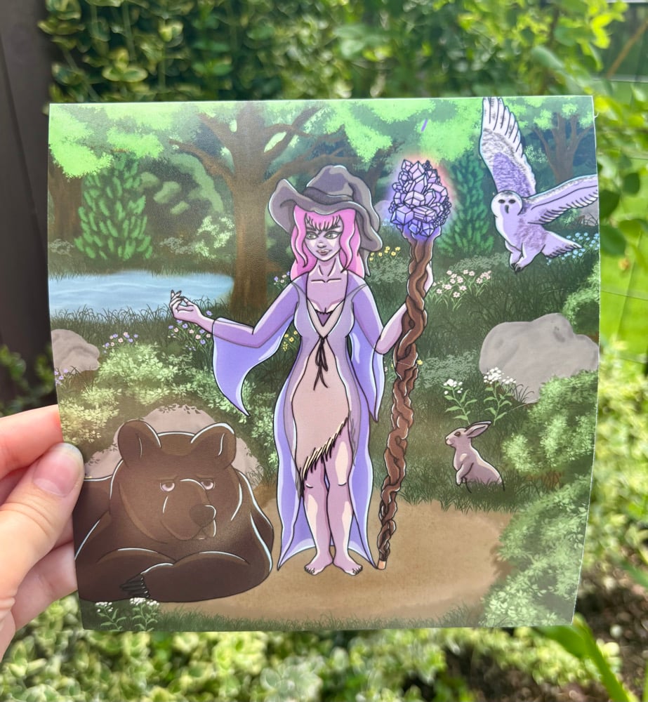 Image of Witchy Forest Art Print