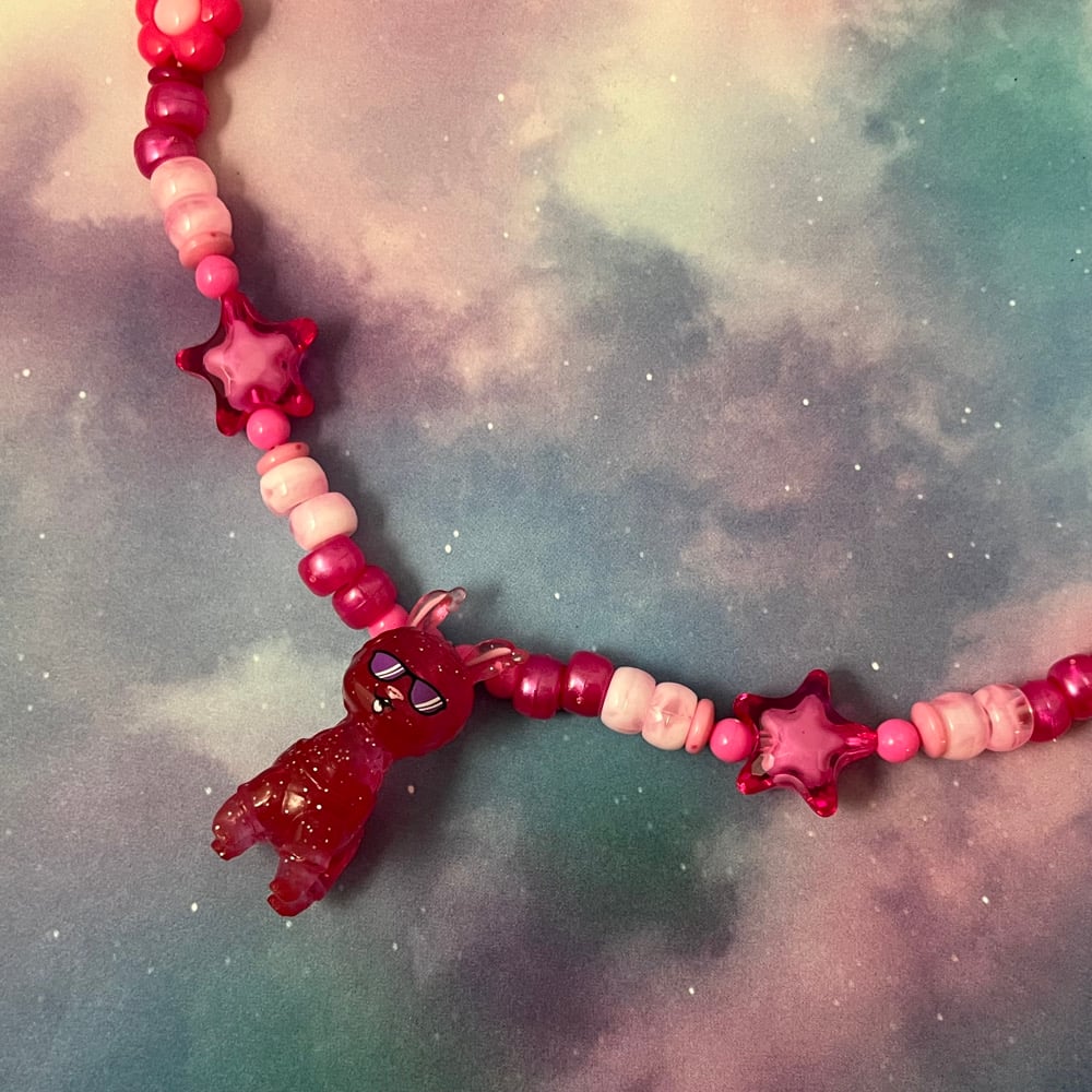 Image of Llama Kandi Necklace