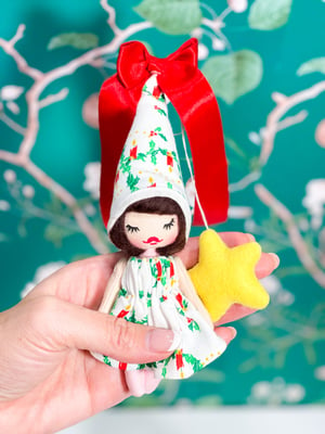 Image of ORNAMENT ELF ART DOLL #10