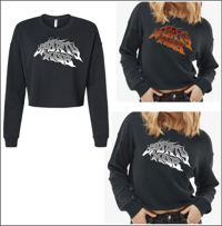 Image 4 of Women’s crop crewneck 