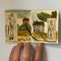 Image 1 of Quiet Lives - book one - mixed media artwork 