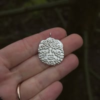 Image 2 of Made to order Green Man pendant round
