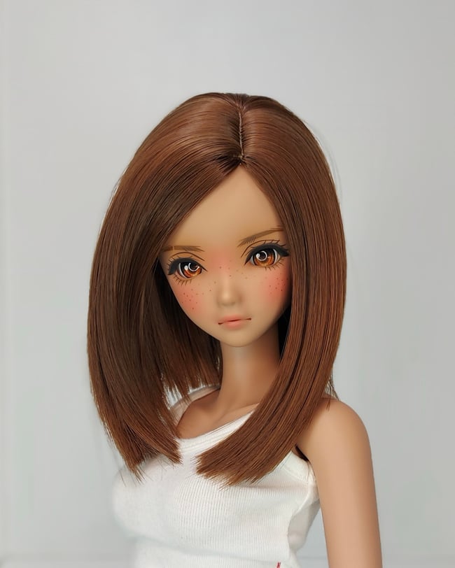 Dark Golden Brown Lob