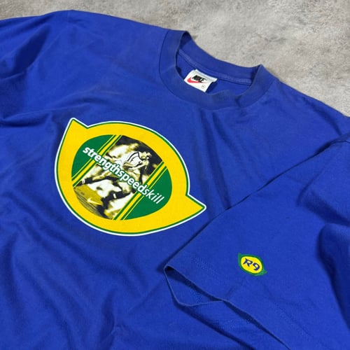 Image of Late 1990s Nike R9 T-shirt, Size XL
