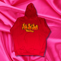 Pretty and Humble Red/lLayered Hoodie