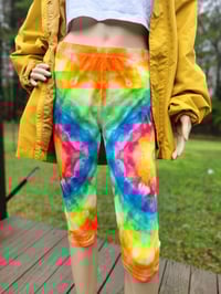 Image 3 of Rainbow Plasma Capris