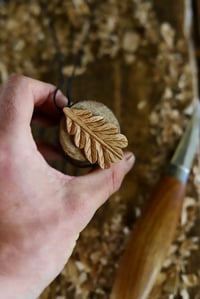 Image 6 of Oak Leaf  Pendant Necklace 