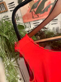 Image 2 of NYC red tie back dress 