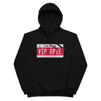 VIP Opie Special Texas License Plate Premium Eco Hoodie