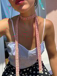 Image 3 of Tape measure extra large Red & creamy 