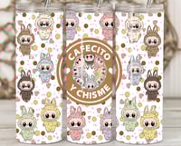 Cafecito y Chisme labubu Tumbler
