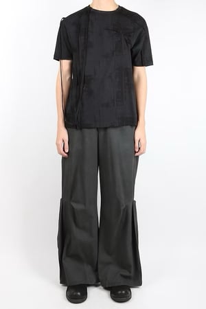 Image of ÆNRMÒUS - Split Tee (Black)