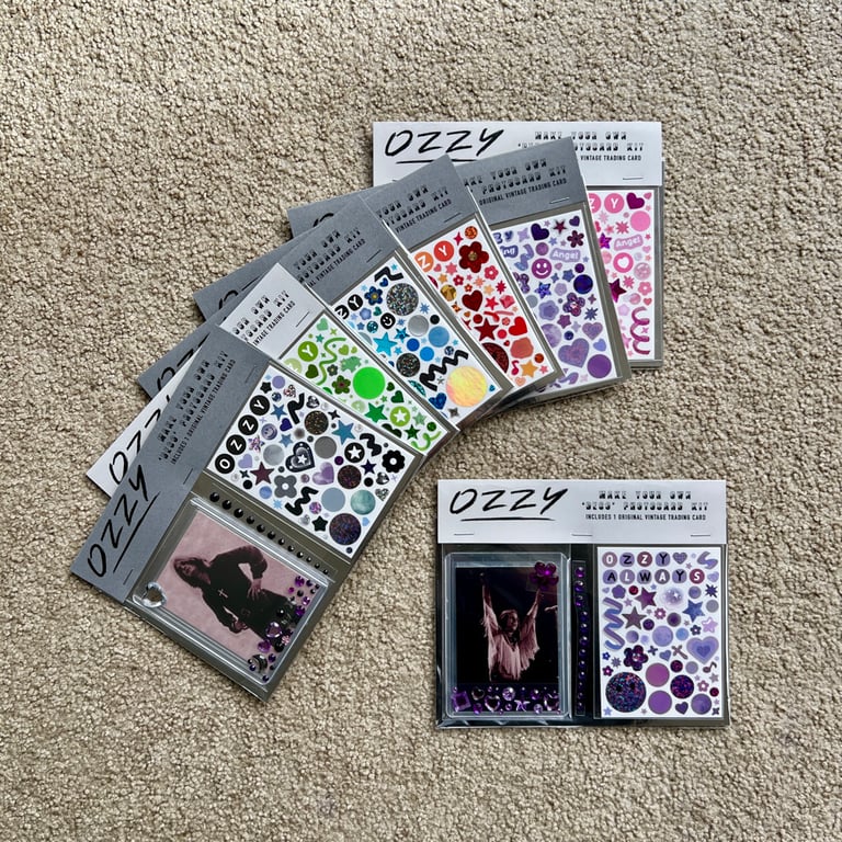 D.I.Y DECO PHOTOCARD KIT - OZZY
