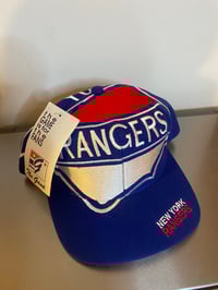 Image 1 of Rangers Vintage Big Print Snapback