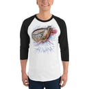 Image 4 of 3/4 Sleeve Raglan Arowana Shirt