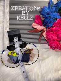 Image 2 of Gentle Breeze Large Hoops 