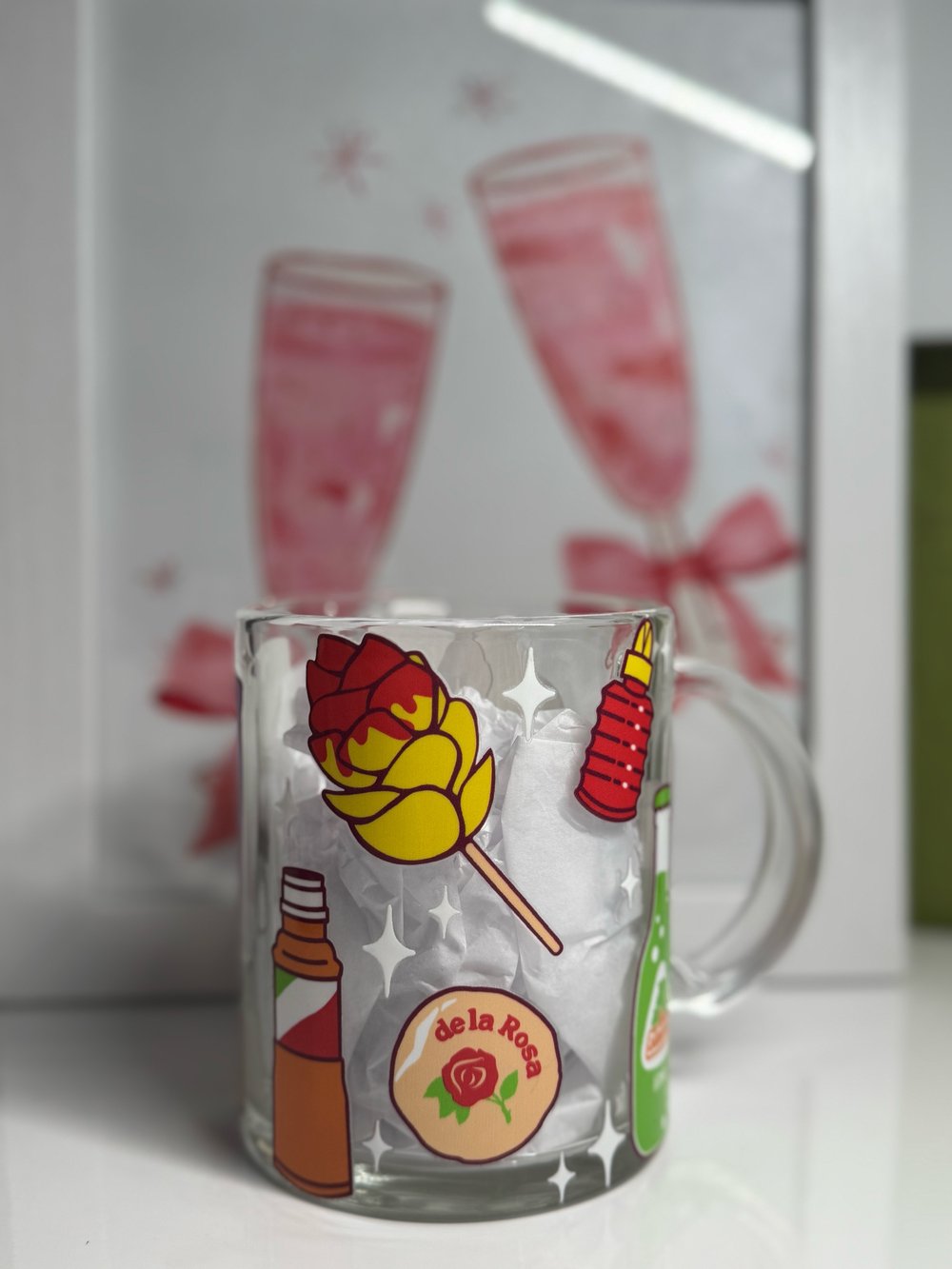 Image of Clear Mug - Mexican Candy 