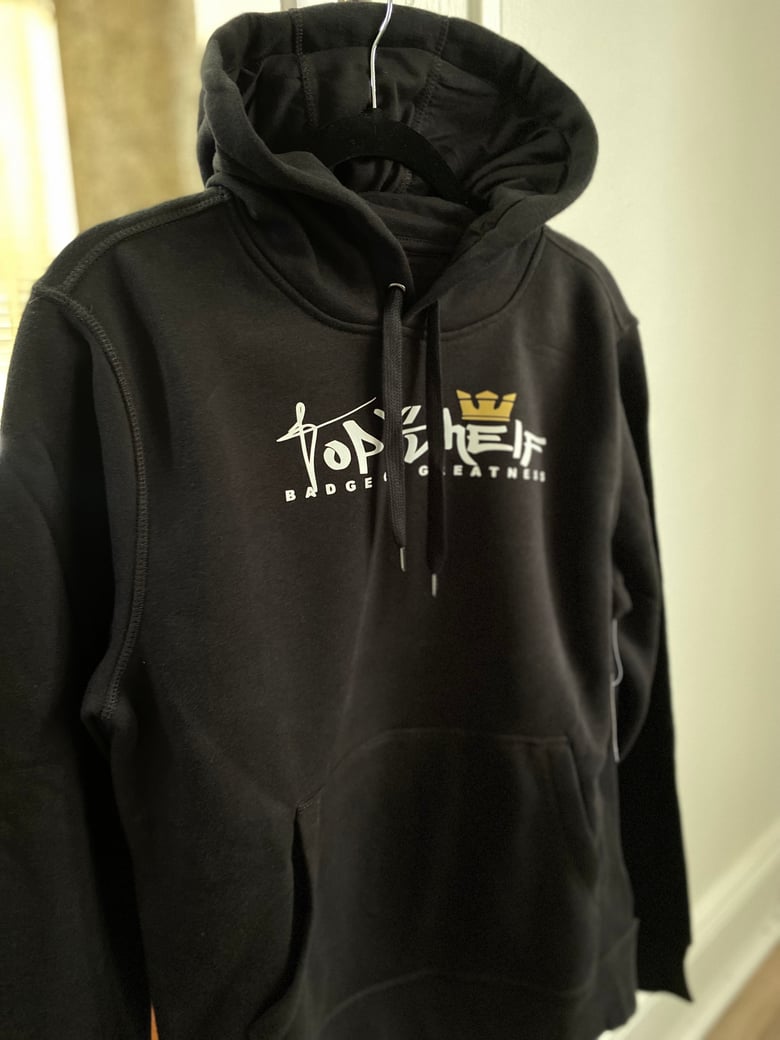 Image of Topshelf hoodie Black