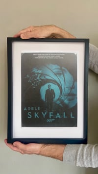Image 4 of Skyfall sung by Adele. James Bond film, framed 2012 sheet music
