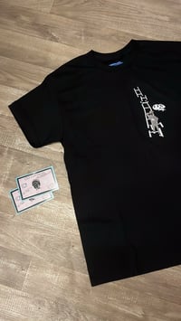Image 4 of LADDER TO GREATNESS- T SHIRT BLACK