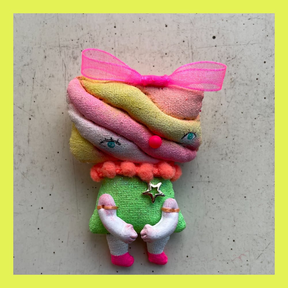 Image of Green Marshmallow Dolly