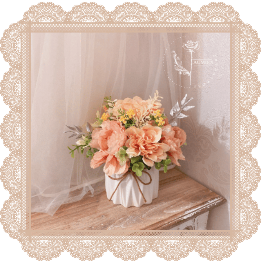 Image of Lovely Romantic Flower Pot