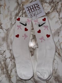 Image 2 of Nike Bow socks