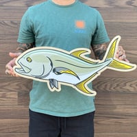 Jack Crevalle Wood Print