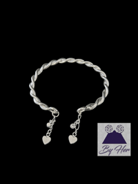 Image 1 of Twisted Charm Bracelet