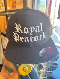 Image 2 of Royal Peacock Tattoo Snap back hat