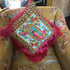 Raspberry Pink Fringe Virgin Leopard Cushion Cover Image 6