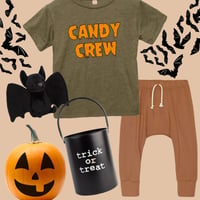 Image 3 of CANDY CREW TEE (OLIVE)
