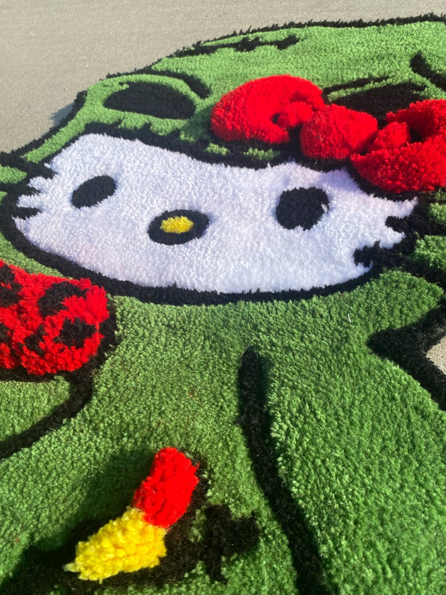 Image of Spooky Kitty Rug