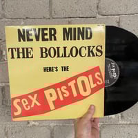 Sex Pistols ‎– Never Mind The Bollocks Here's The Sex Pistols - FRENCH FIRST PRESS LP 