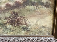 Image 4 of Impressionist Oil Landscape on Canvas