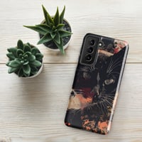 Image 17 of Colorful Black Cat Painting Tough case for Samsung®