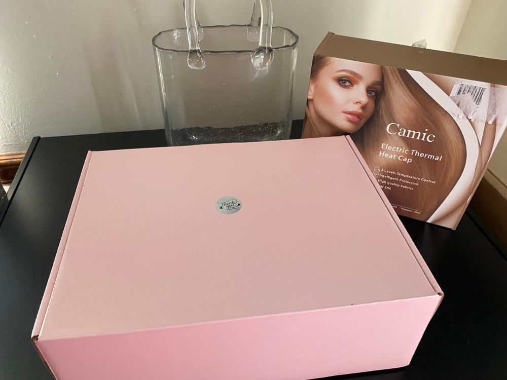 Pink box Power condition or leaving in Condition | Heaven Beauty