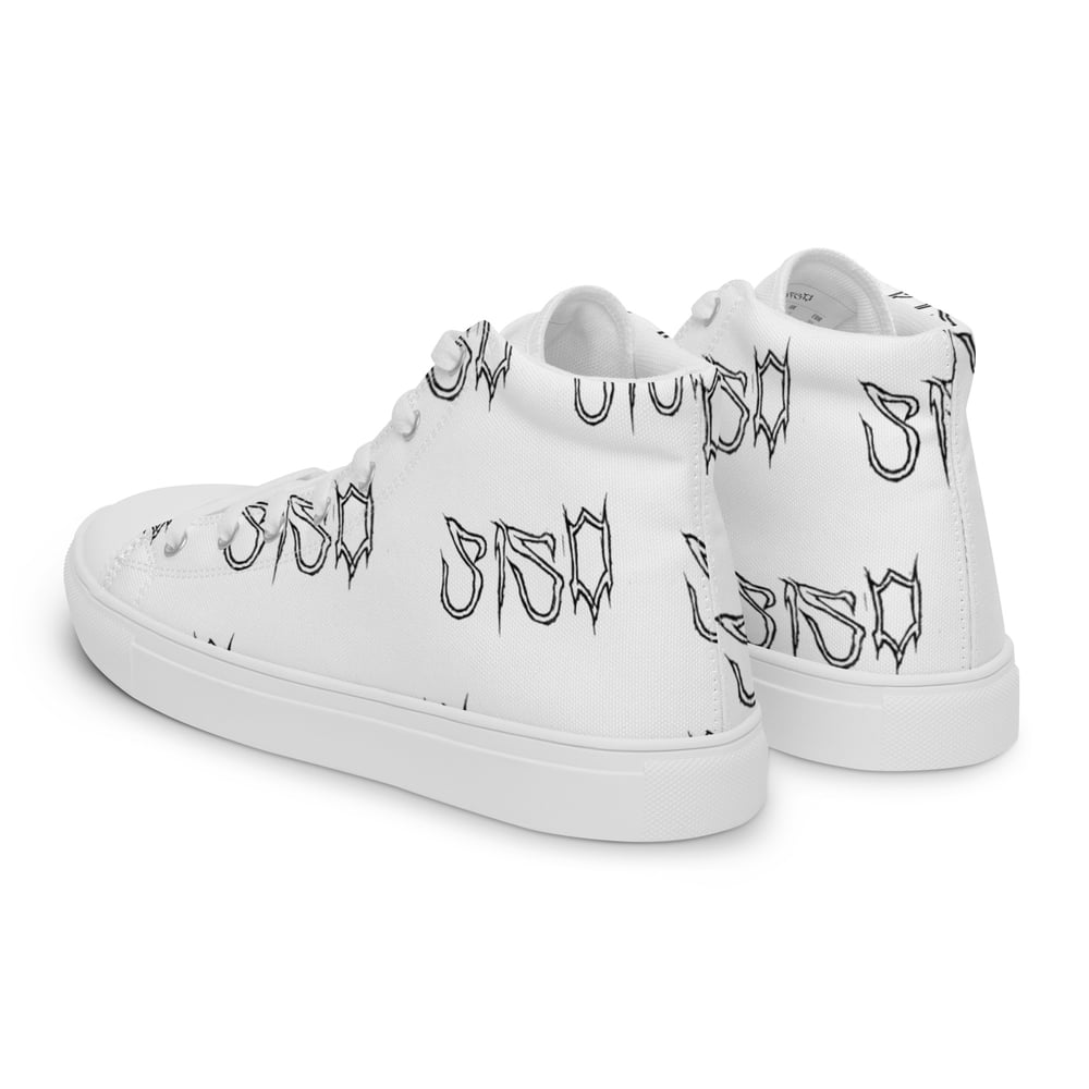 Image of 5150 v3 Men’s high top canvas shoes White