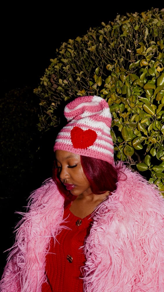 Image of V-Day Slouchy Beanie Collection