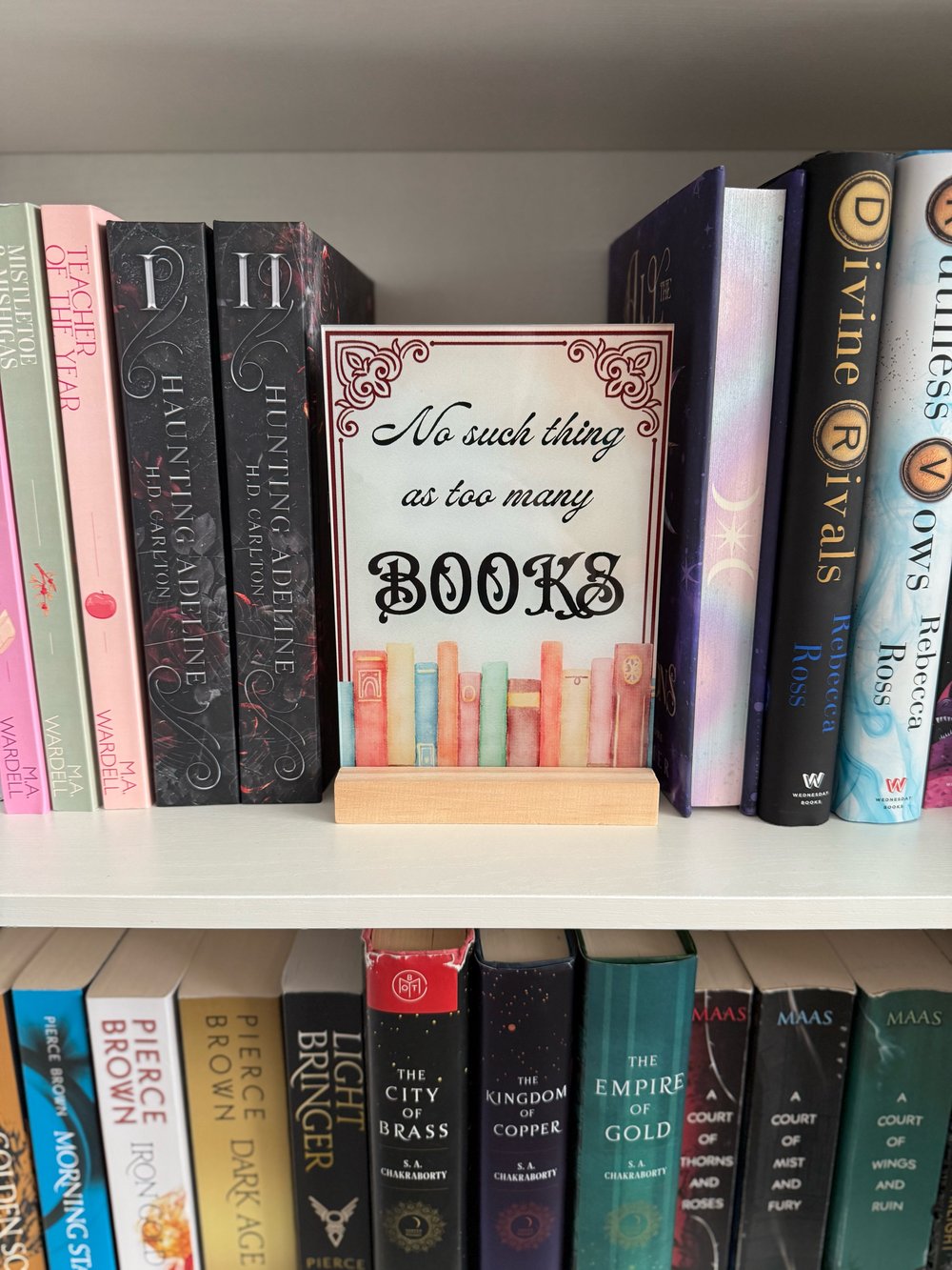 Image of Bookish Shelf Signs