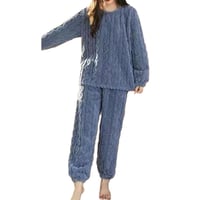 Image 8 of Velvet Vibes & Chill” – Luxe Lounge Set for Cold-Weather Queens