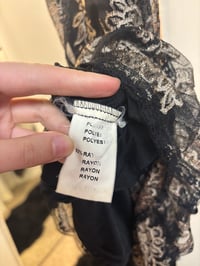 Image 4 of betsey johnson mesh overlay dress