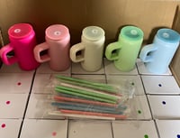 Image 2 of 16oz Stainless Steel Sublimation Can with handle